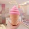 AA78YT1077 Magic Ice Cream Design Kids Room LED Night Light With Battery, Multi Color