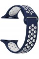 25999 Watch Series 3 38mm Rainbow Sport Band Band Navy Blue White