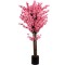 Arbre de printemps japonais de couleur rose artificielle de 120 cm