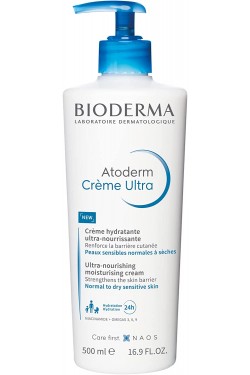 Atoderm Cream Crème de Soin Hydratante, Nourrissante et Protectrice pour Peaux Ultra Sèches, 1 Pack