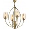 1660 Modern Chandelier, 60 W, Tumbled