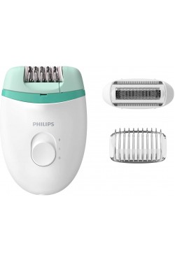 BRE245/05 Satinelle Essential Corded Compact Epilator, Green