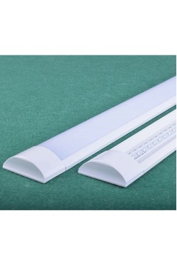 10 Stück LED-Bandleuchte 220 V horizontal 95 cm weiß