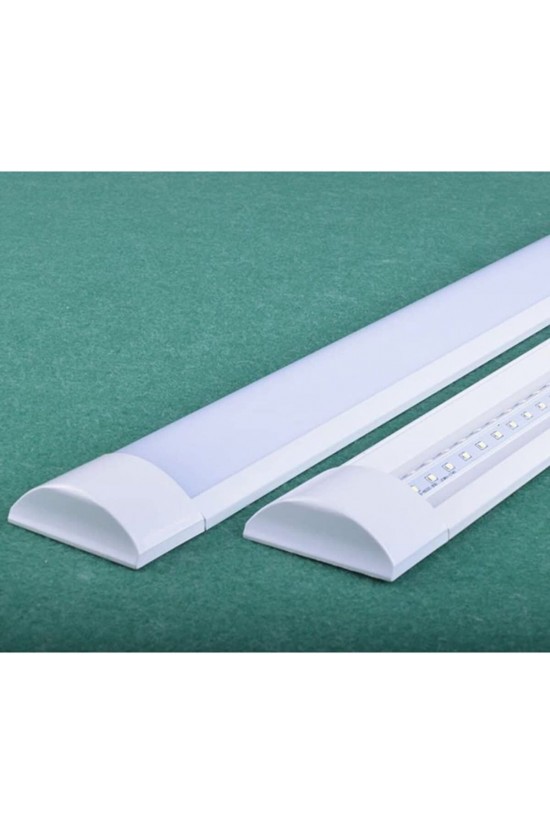 10 Stück LED-Bandleuchte 220 V horizontal 95 cm weiß