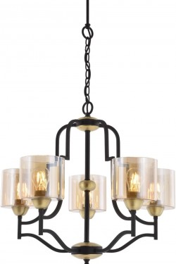 4162 Classic Chandelier, 60 w, Tumbled