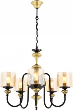 4161 Classic Chandelier, 60 w, Tumbled