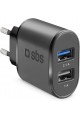 2 USB 3.1A Fast Travel ChargerBlack