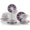 Zeugma Tea Set for 6 Persons 12 Pieces 11004, 220 ml