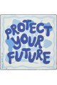 Unisex Protect Your Future Slogan Bandana Standart