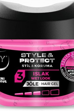 Style&Protect Islak Görünüm Saç Jölesi, 250ml