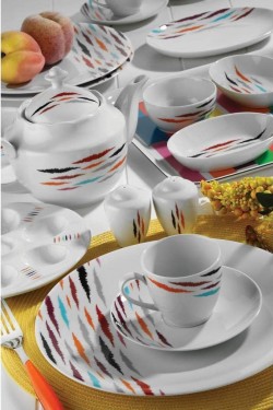 Zeugma 6 Person 35 Piece Breakfast Set 1210070