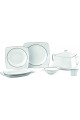 -2243 Classy Platinum 60 Pcs Dinnerware Set