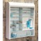 092 Multi-Purpose Locked Medicine and Bathroom Cabinet with Shutter, 11.5x 48 x 42cm