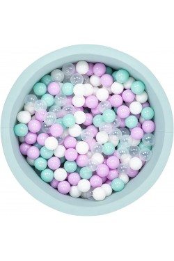 Bubble Pops Ball Pool, Mint/Lilac/White/Clear/Ball