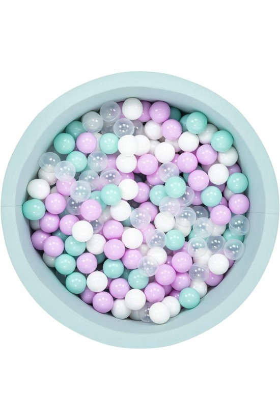 Bubble Pops Ball Pool, Mint/Lilac/White/Clear/Ball