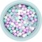 Bubble Pops Ball Pool, Mint/Lilac/White/Clear/Ball