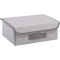 Drawer Inside Gray Lined Box with Lid 30 x 23 x 11 cm