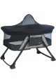 1732 Aluminum Folding Cradle, Black/Grey