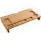 Bamboo Monitor Stand Pc Screen Riser, Computer Laptop Desk Organizer, 60x302x85 cm, Natural Lld201 Stand