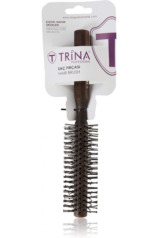 Round Men's Hair Brush 54