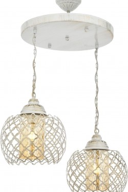 60033 Lustre Moderne, 60 w, Blanc