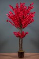 Arbre de printemps de printemps japonais de couleur cerise artificielle de 120 cm