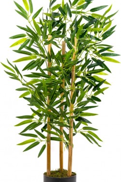 100cm Artificial Bamboo Tree in Gray Pot