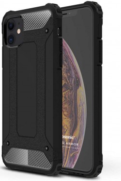 12 Max Case Rugged Armor Black