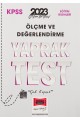 2023 KPSS Eğitim Bilimleri Ölçme ve Değerlendirme Yaprak Test