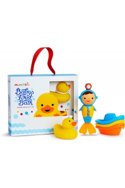 Baby's First Bath, 3 Pieces Bath Toy Gift S