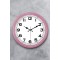 31 Cm Decorative Real Glass Silent Mechanism Wall Clock