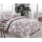 1000037489003 Abril Ranforce Duvet Cover Set, Brown