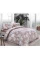 1000037489003 Abril Ranforce Duvet Cover Set, Brown