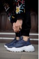 Chaussures Casual Knack High Sole N75 Bleu Marine