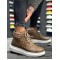 Knack High Sole Schuhe 504 Nerz