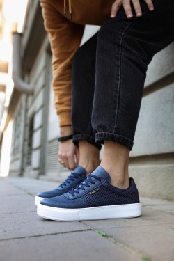 Knack Casual Shoes 011 Navy Blue