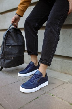 Knack Casual Shoes 011 Navy Blue