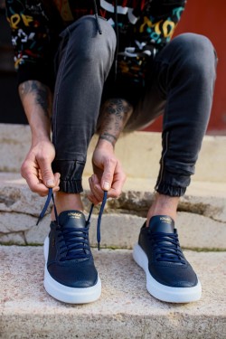 Knack Casual Shoes 222 Navy Blue