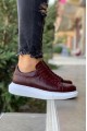 Knack Freizeitschuhe mit hoher Sohle 044 Claret Red (Gemustert)