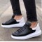 MEN'S SNEAKER COMFORTABLE SNEAKERS BLACK-WHITE