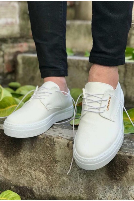 SNEAKER HOMME CONFORTABLE SNEAKERS BLANC