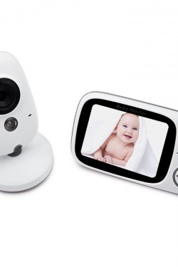 Baby Monitor - Gece Görüşlü Oda Sıcaklığı Kontrollü Bebek Video Kamerası