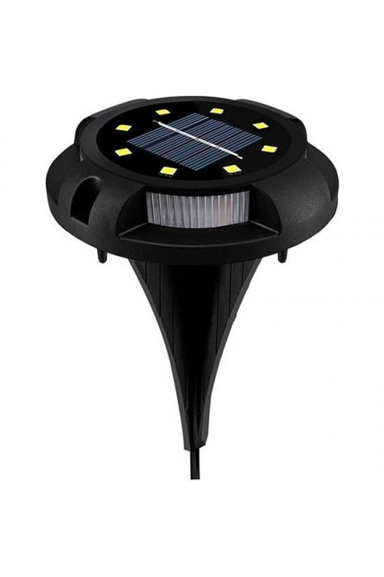 Solar Garden Lighting with 2 Functions and 12 Leds (4 Pieces)