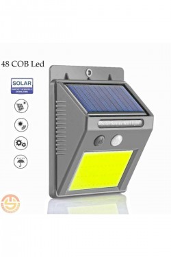 48 Led Solar Garden Light With Solar Motion Sensor