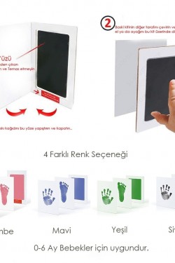 Baby Hand And Footprint Moment Print Set