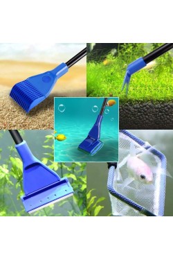 5 Pcs Fish Aquarium Cleaning and Maintenance Set