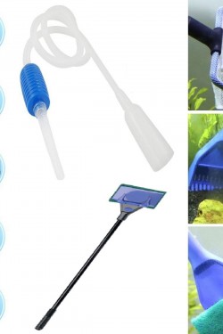 6 Pcs Aquarium Maintenance Cleaning Set - Drain Siphon