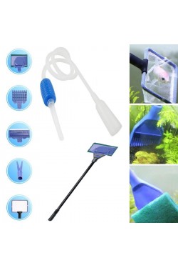 6 Pcs Aquarium Maintenance Cleaning Set - Drain Siphon