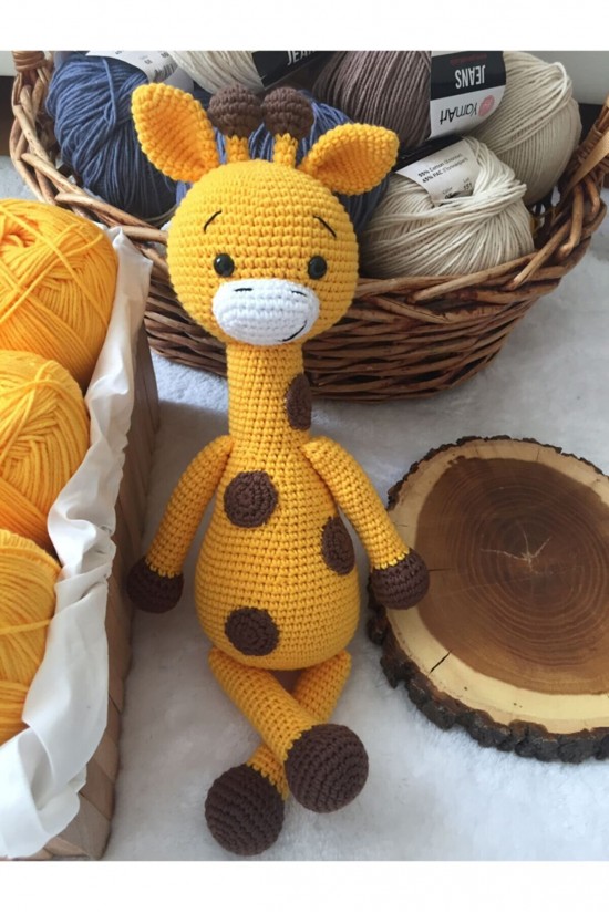 Arife Hanım Amigurumi Sevimli Zürafa