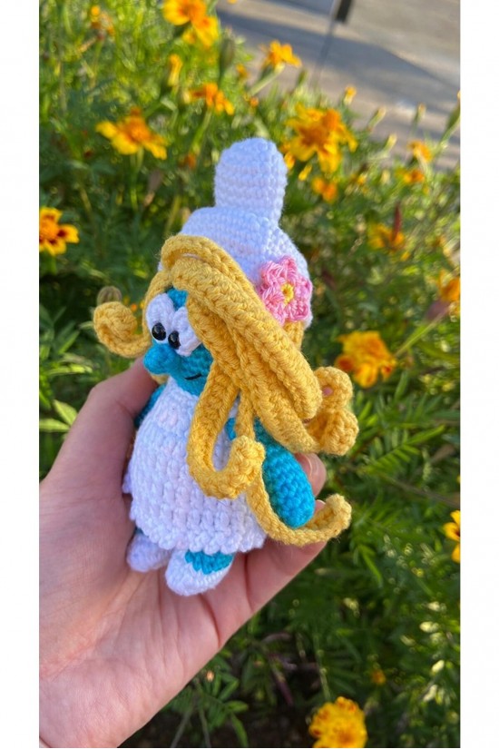 Arife Hanım Smurfette Keychain